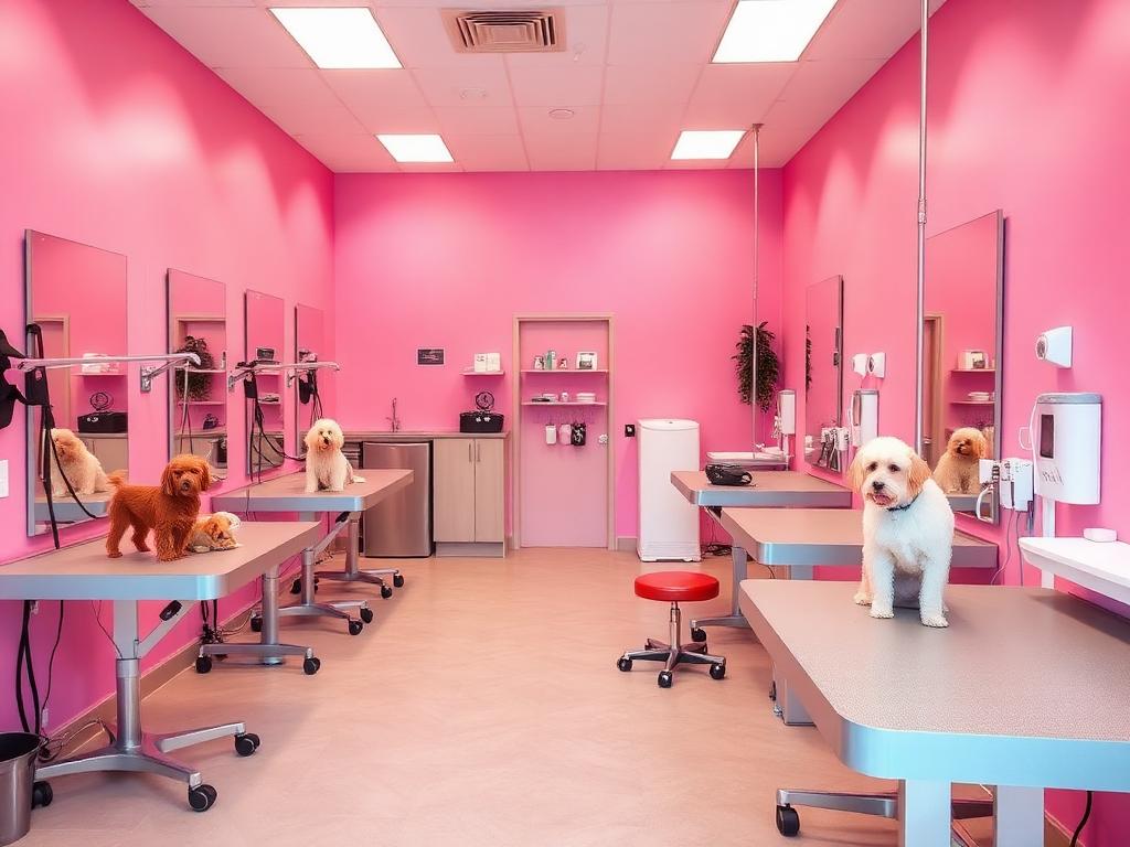 Salon interior